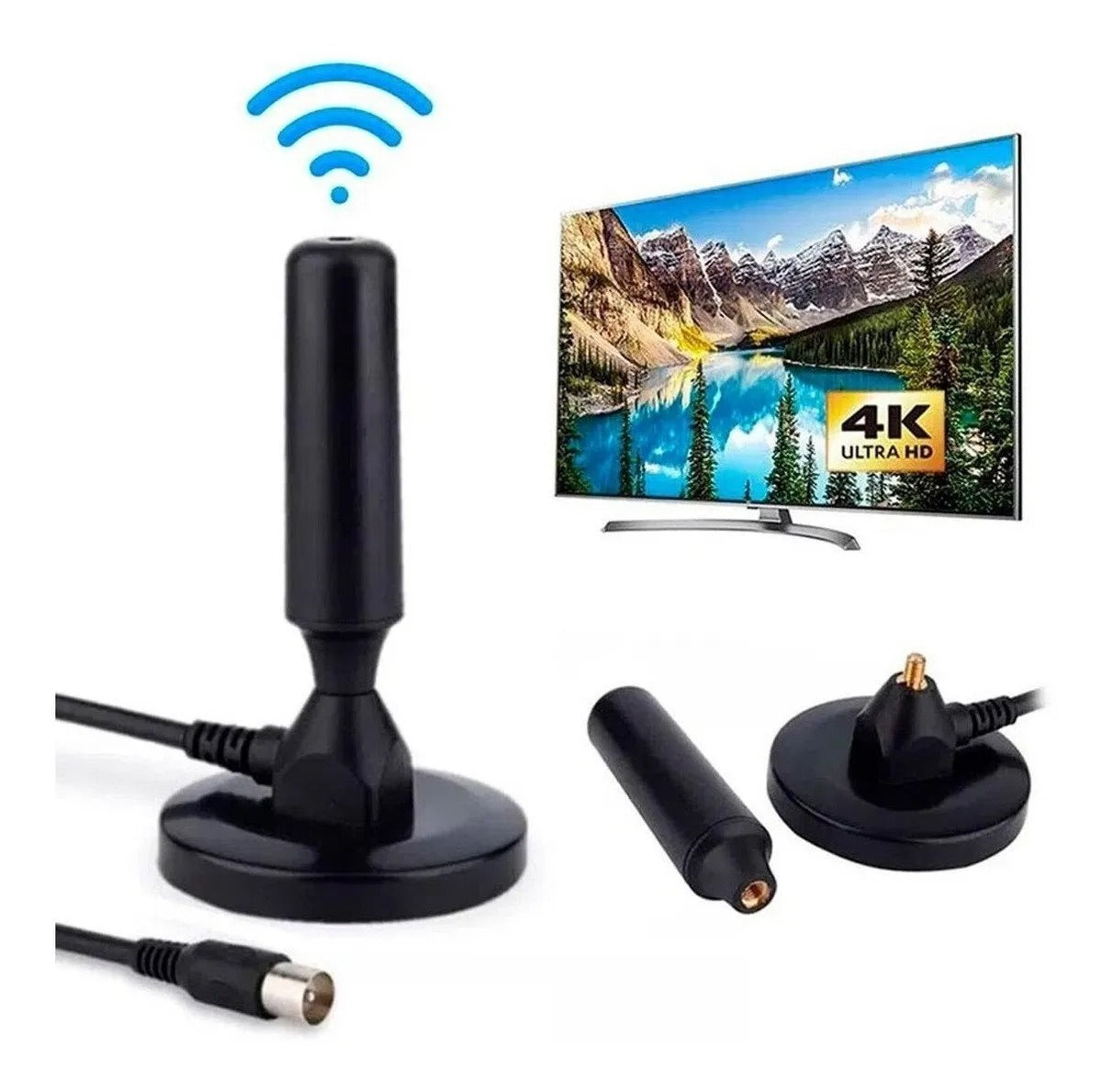 Antena HDTV 4K con + de 12 mil canales gratis